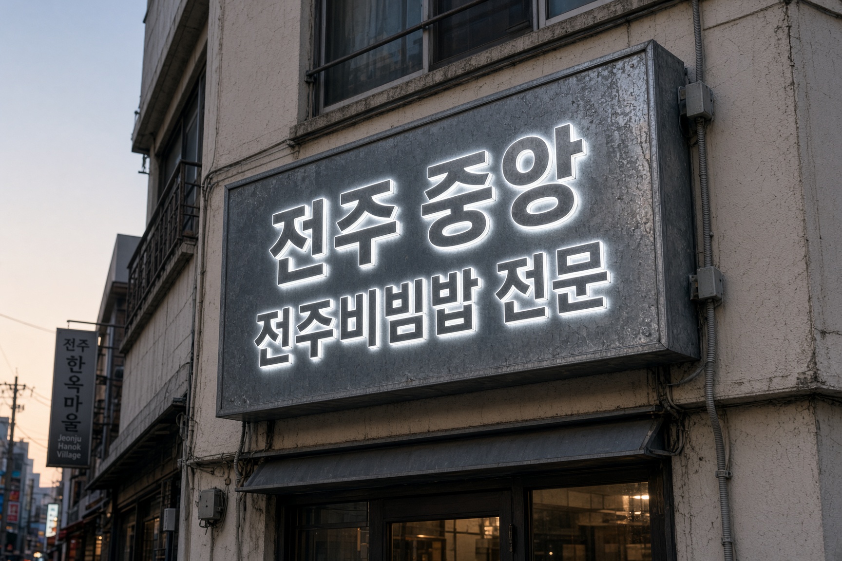 객사 갈바 간판