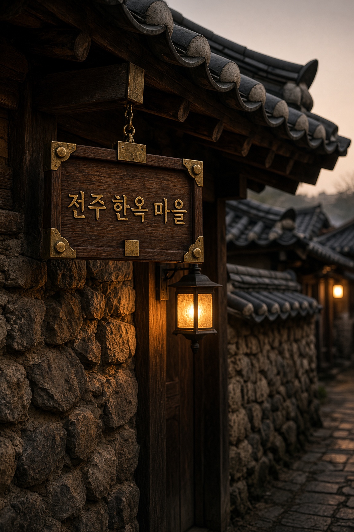 한옥골목 문패